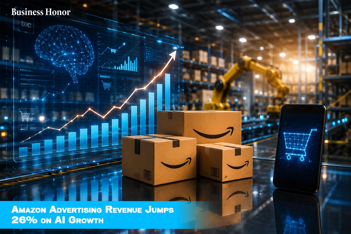 Amazon Advertising Revenue Jumps 26% on AI Growth